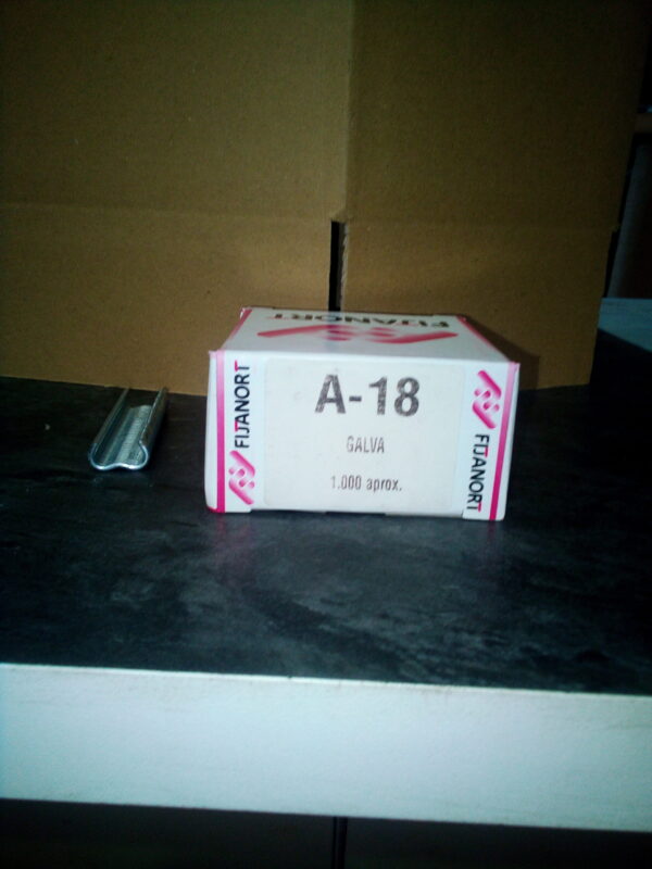 Caja de grapas A-18 Galva
